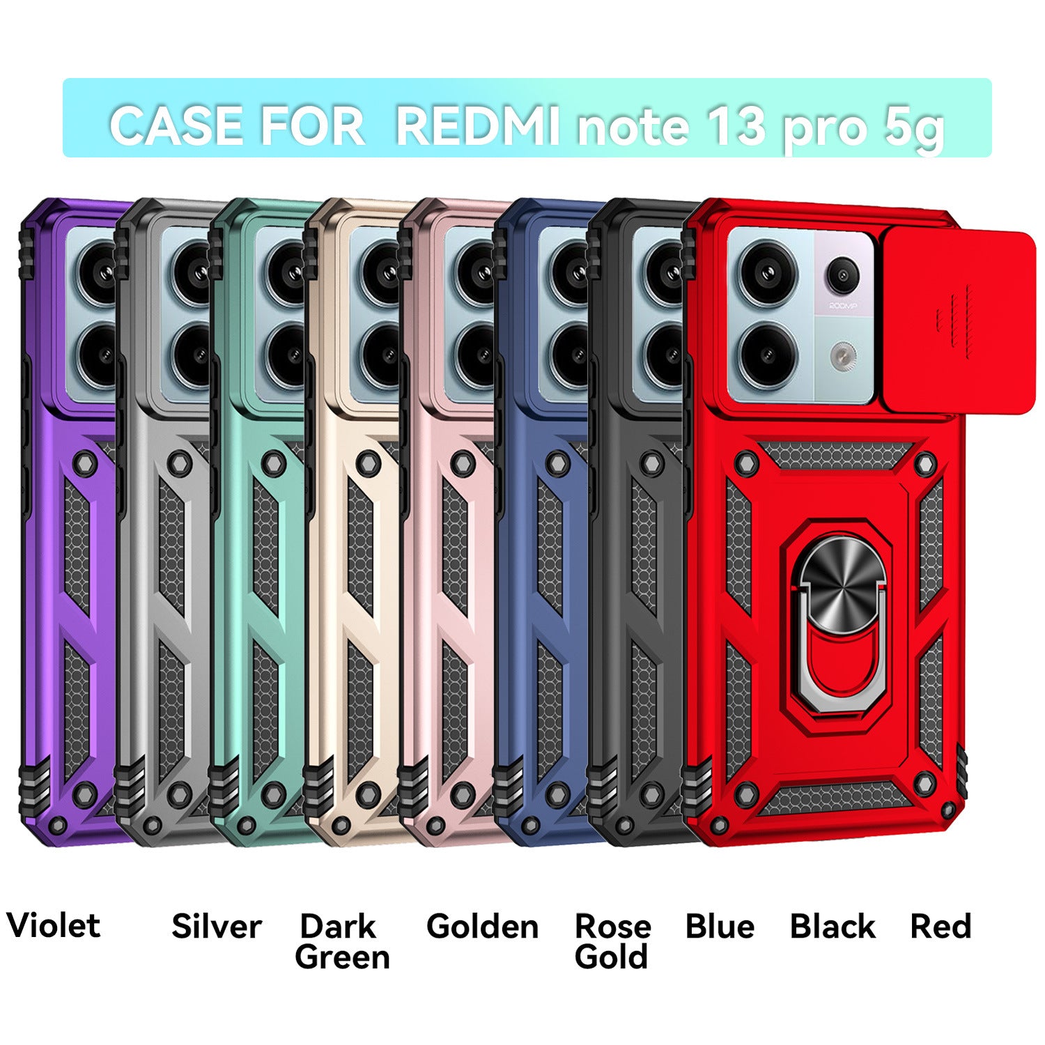 Applicable To Redmi Redmi Note13 Pro Drop-resistant Phone Case